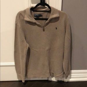 Quarter Zip Polo Sweater (men’s large)